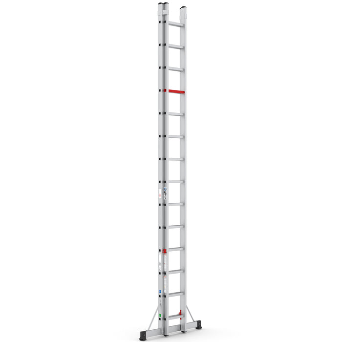Aluminium Schiebeleiter Advance 2x14 | Top Safe