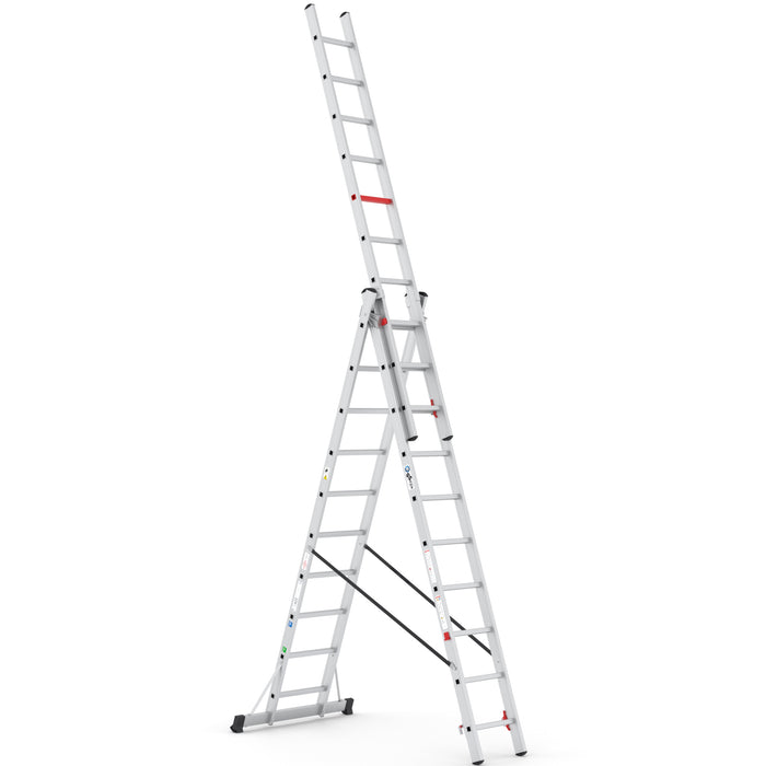 Aluminium Schiebeleiter 3x10