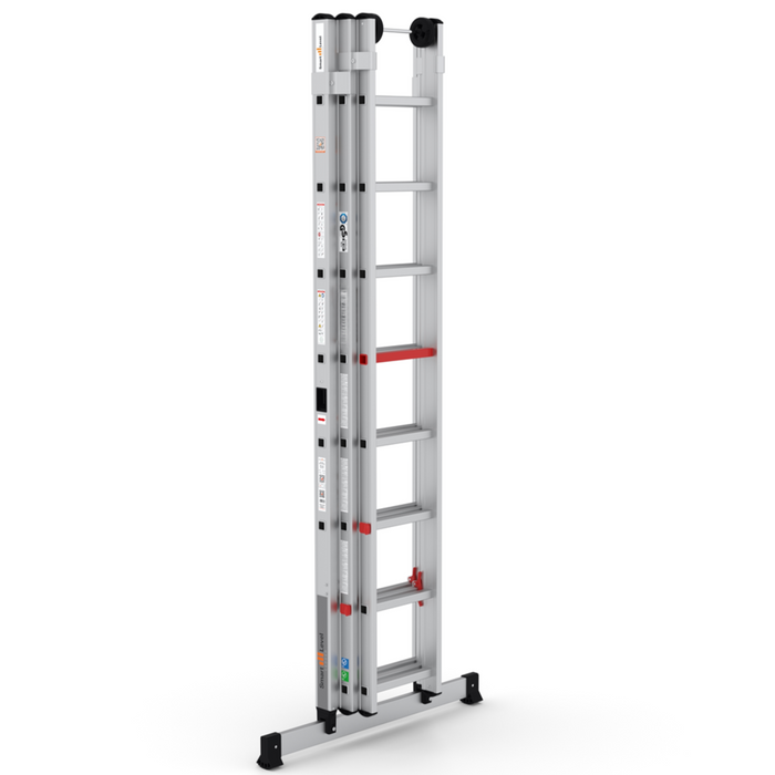 Smart Level Schiebeleiter Advance 3x8 | Top Safe