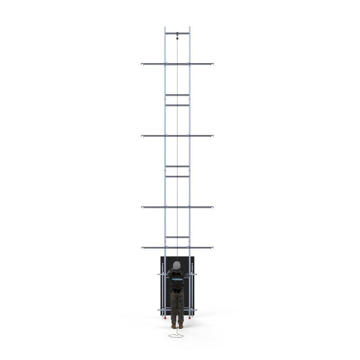 Solaraufzug 8,2 m Arbeitshöhe, 250 cm - GerüstExpress