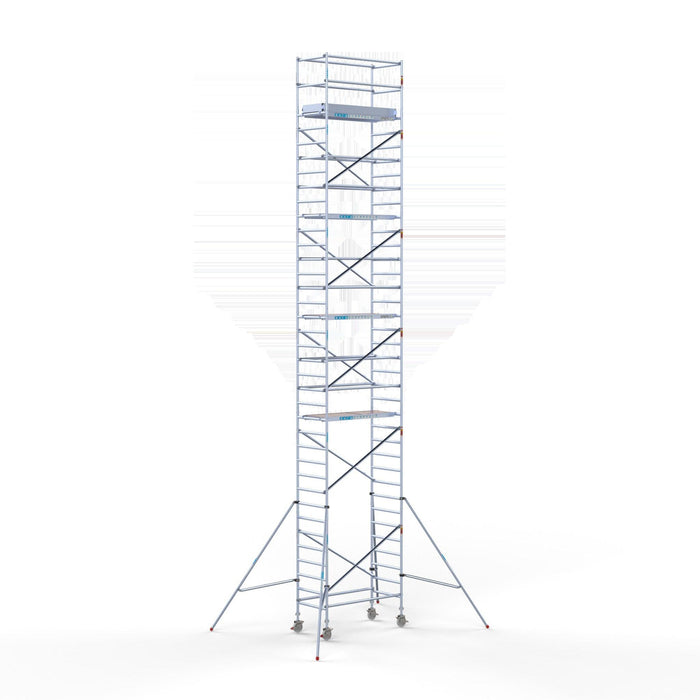 Rollgerüst Standard 90x190 12,2m Arbeitshöhe Carbonplattform - GerüstExpress