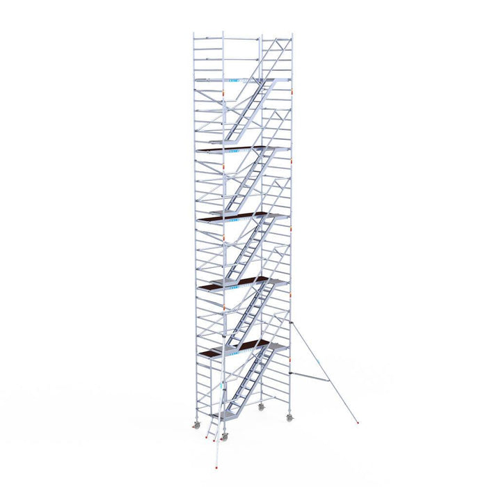 Treppenturm 135x250 12,2m Arbeitshöhe - GerüstExpress