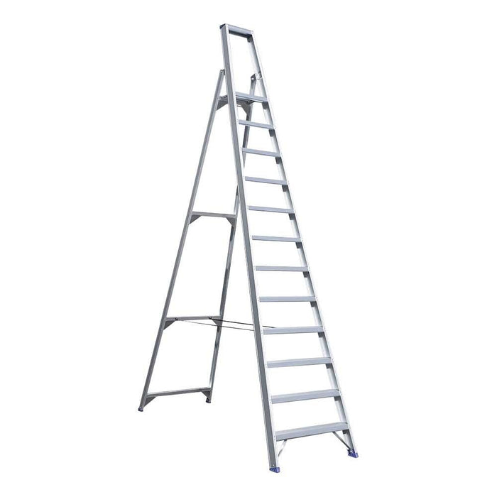 Eurostairs Prof. Stehleiter 1x12 Stufen - GerüstExpress