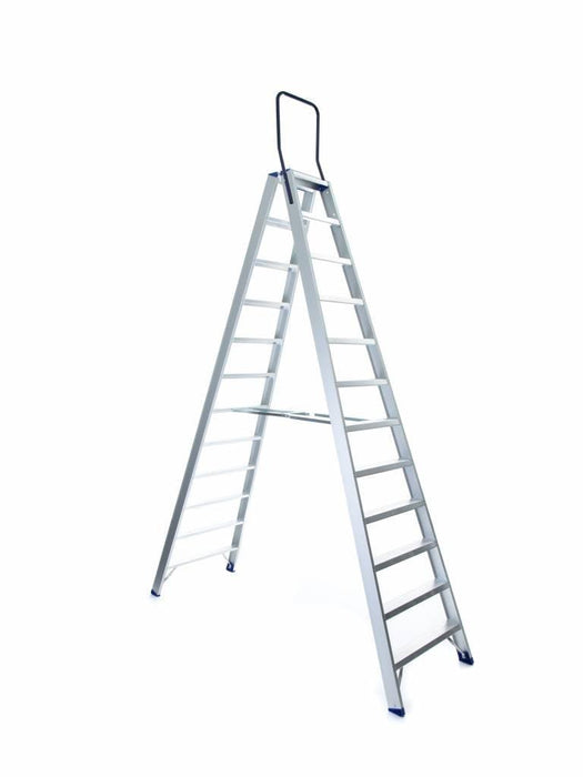 Treppe Doppeltreppen professionell 2x12 Stufen - GerüstExpress