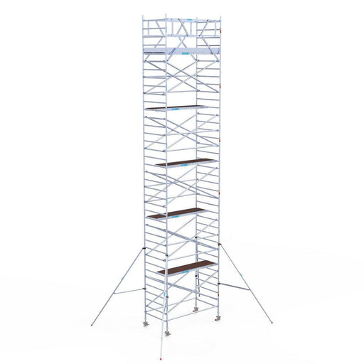 Rollgerüst Euroscaffold Original 135x250 12,2m Arbeitshöhe freistehend - GerüstExpress