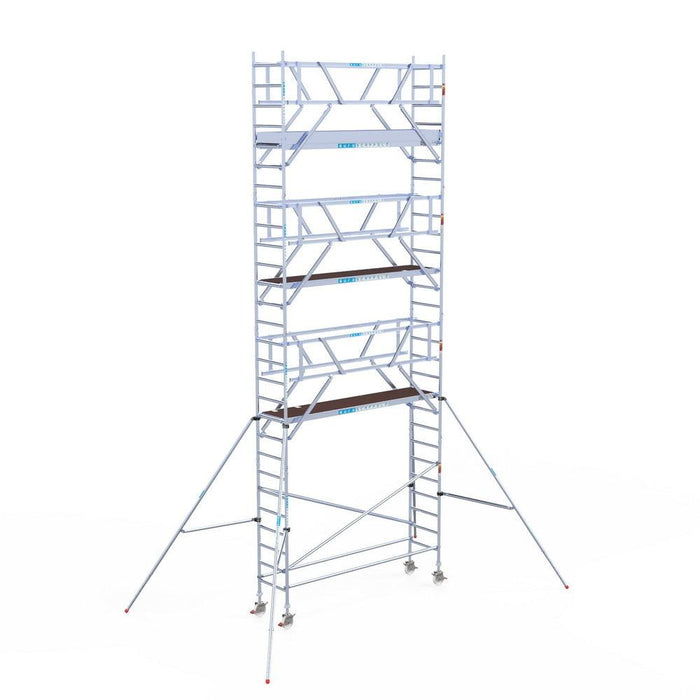Rollgerüst Euroscaffold Professionell 75x305 9,2m Arbeitshöhe Carbonplattform freistehend - GerüstExpress