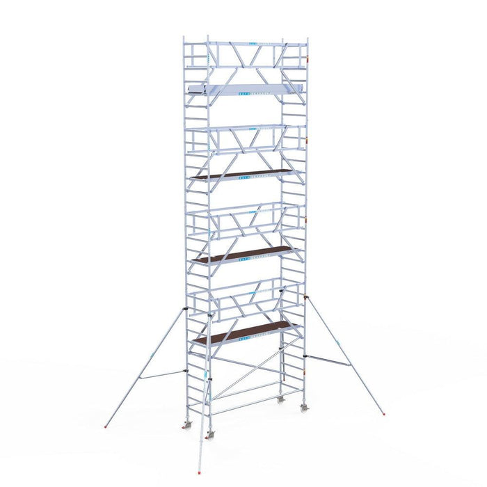 Rollgerüst Euroscaffold Professionell 90x305 10,2m Arbeitshöhe freistehend - GerüstExpress
