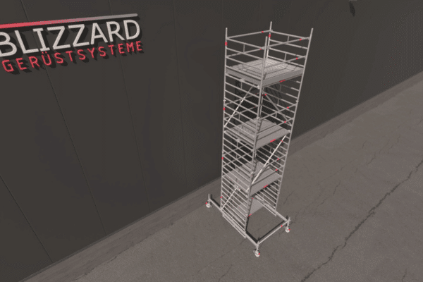 Blizzard Rollgerüst 2.85m x 1.50m | AH 3.19 bis 10.72 Meter