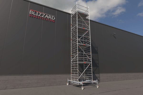 Blizzard Rollgerüst 2.85m x 1.50m | AH 3.19 bis 10.72 Meter