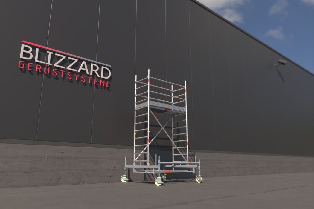 Blizzard Rollgerüst 1.80m x 0.75m | AH 3.19 bis 9.53 Meter
