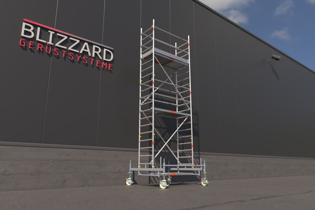 Blizzard Rollgerüst 1.80m x 0.75m | AH 3.19 bis 9.53 Meter