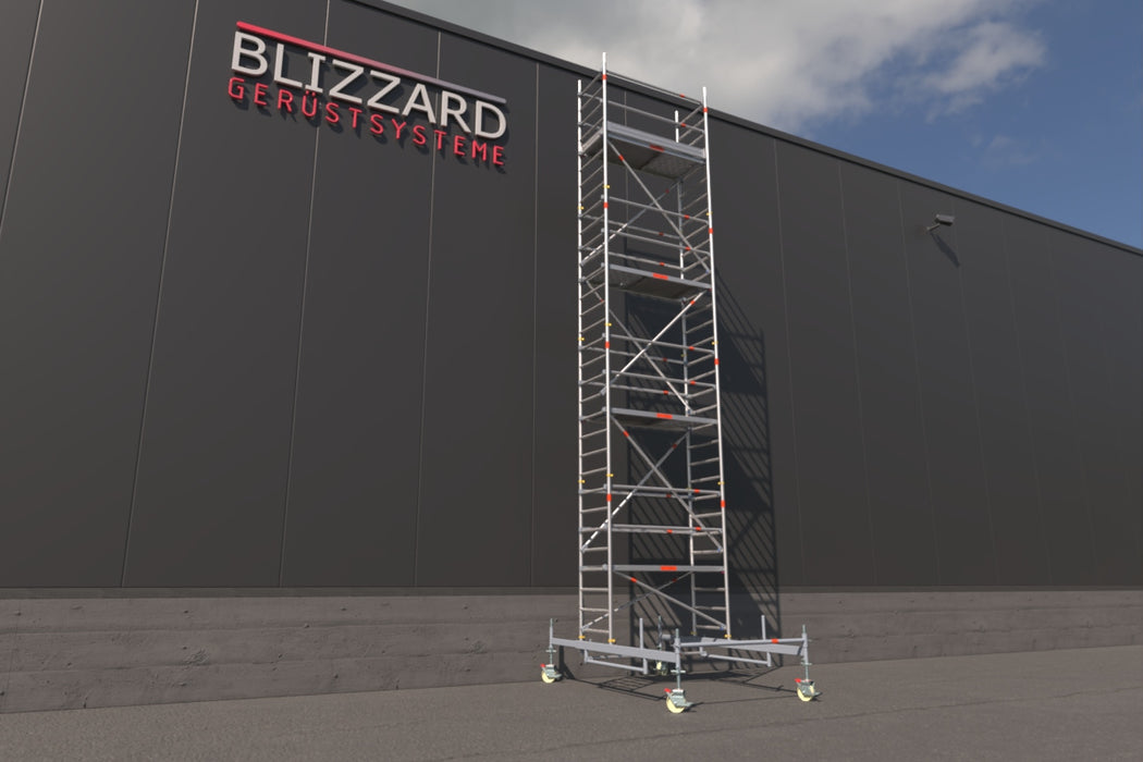 Blizzard Rollgerüst 1.80m x 0.75m | AH 3.19 bis 9.53 Meter