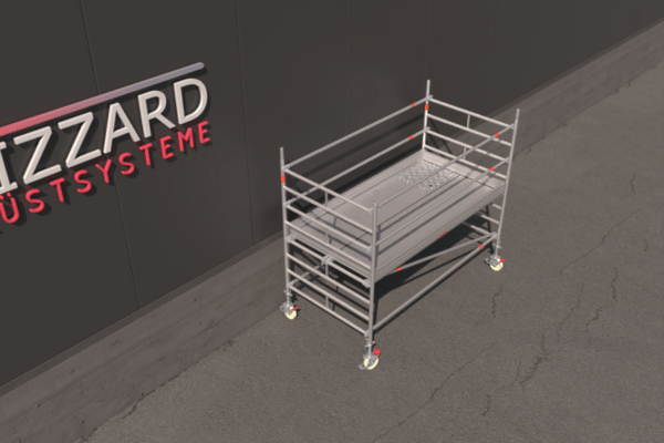 Blizzard Rollgerüst 1.80m x 1.50m | AH 3.19 bis 10.72 Meter