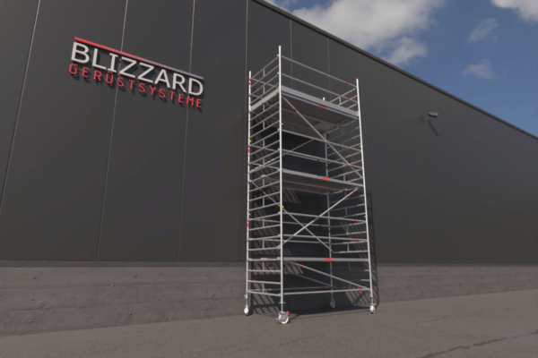 Blizzard Rollgerüst 1.80m x 1.50m | AH 3.19 bis 10.72 Meter