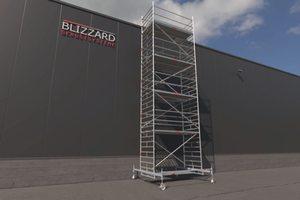 Blizzard Rollgerüst 1.80m x 1.50m | AH 3.19 bis 10.72 Meter