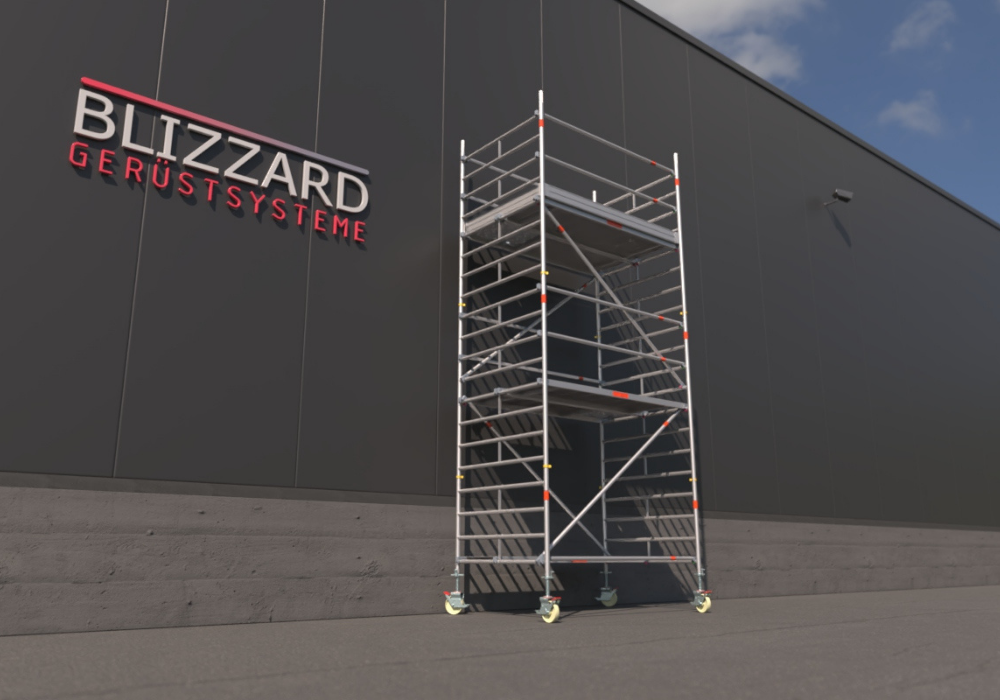 Blizzard Rollgerüst 2.30m x 1.50m | AH 3.19 bis 10.72 Meter