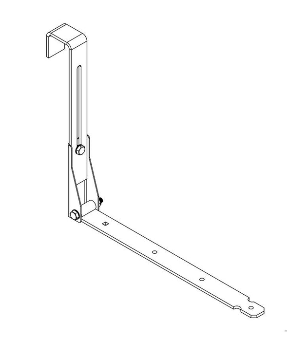 SRE Dachrandsicherung Rinnengerüst Komplettset Schrägdach 3-30 Meter Sets