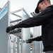 Abschließbarer Gerüstanhänger 250 + Rollgerüst Basic 135x250 8,2m Arbeitshöhe - Gerüstexpress.de