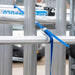 Abschließbarer Gerüstanhänger 305 + Rollgerüst Standard 135x305 12,2m Arbeitshöhe Carbonplattform einfaches Sicherheitsgeländer - Gerüstexpress.de