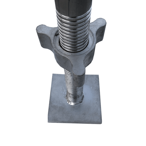 Aluminium Spindel 60 cm + Fußplatte - GerüstExpress