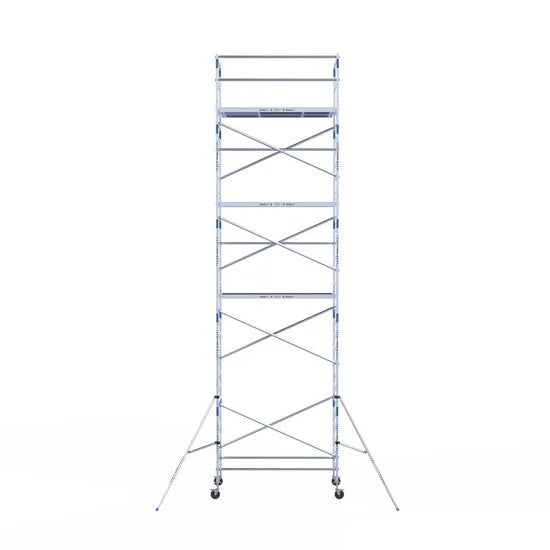 Heimwerker Rollgerüst Alumexx Budget 135x250 10,2m Arbeitshöhe