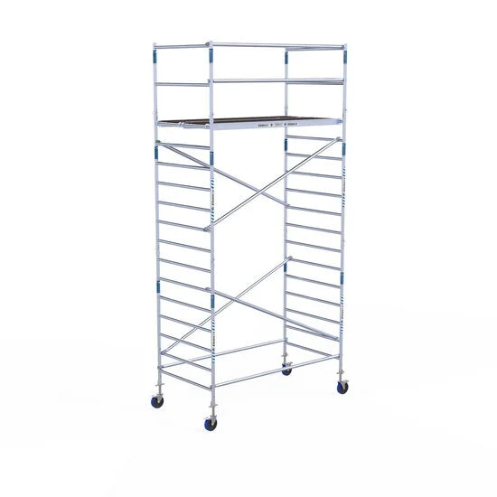 Heimwerker Rollgerüst Alumexx Budget 135x250 6,2m Arbeitshöhe