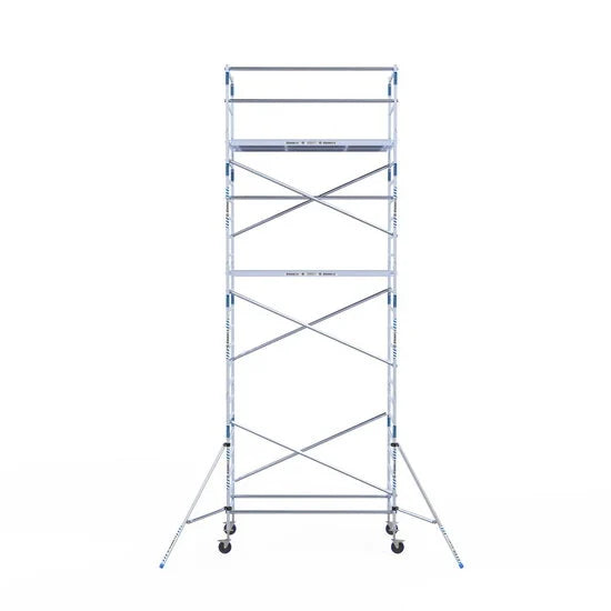 Heimwerker Rollgerüst Alumexx Budget 135x250 8,2m Arbeitshöhe