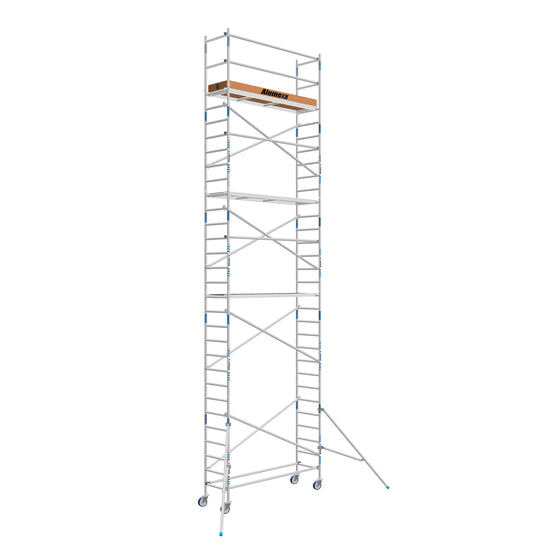 Heimwerker Rollgerüst Alumexx Budget 75x250 10,2m Arbeitshöhe