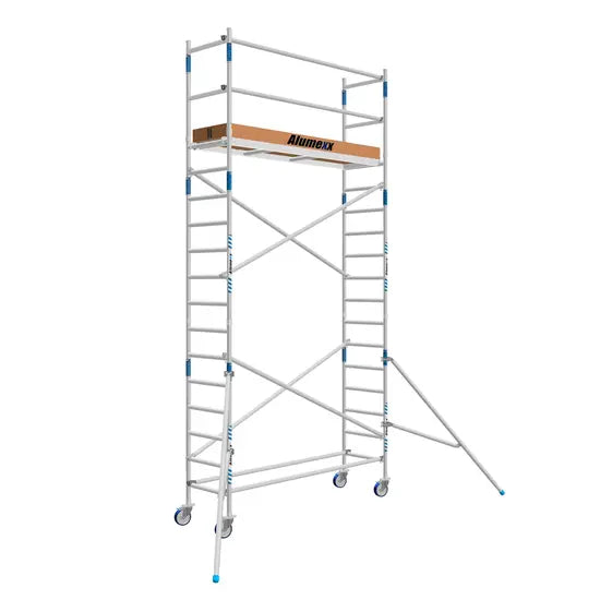 Heimwerker Rollgerüst Alumexx Budget 75x250 6,2m Arbeitshöhe
