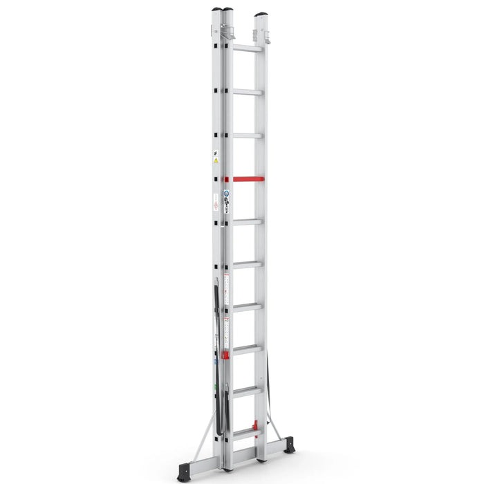 Aluminium Schiebeleiter 2x10 - Gerüstexpress.de