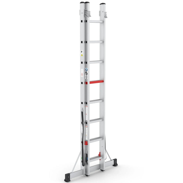 Aluminium Schiebeleiter 2x8 - Gerüstexpress.de
