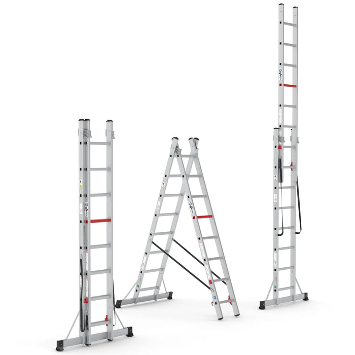 Aluminium Schiebeleiter 2x8 - Gerüstexpress.de