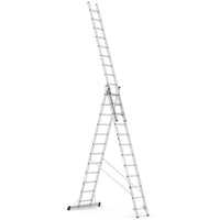 Aluminium Schiebeleiter 3x12