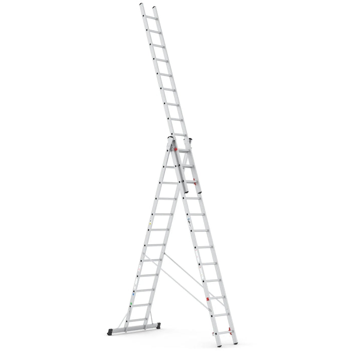 Aluminium Schiebeleiter 3x12 - Gerüstexpress.de