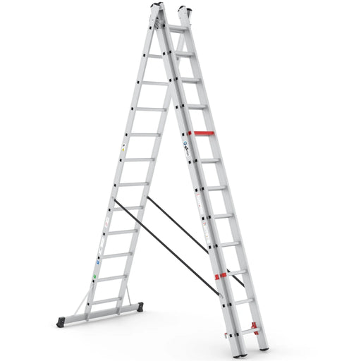 Aluminium Schiebeleiter 3x12 - Gerüstexpress.de