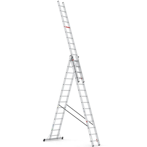 Aluminium Schiebeleiter 3x14 - Gerüstexpress.de