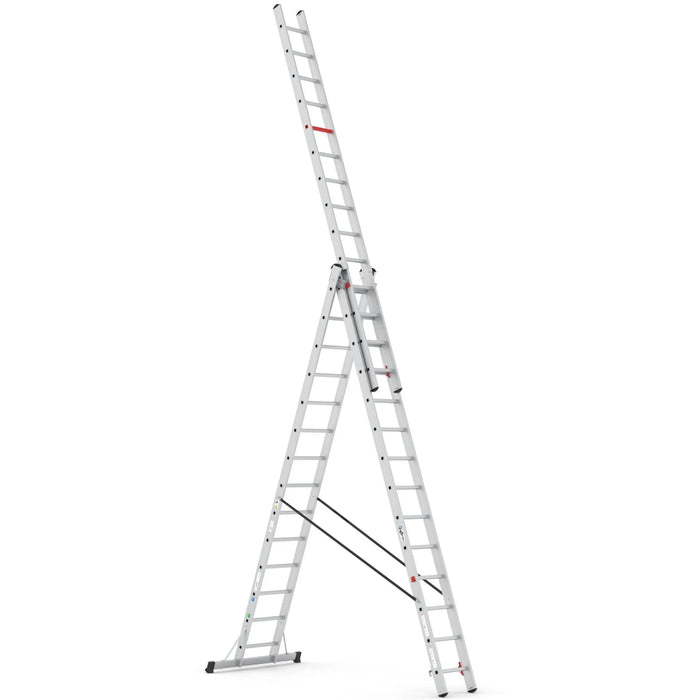 Aluminium Schiebeleiter 3x14 - Gerüstexpress.de