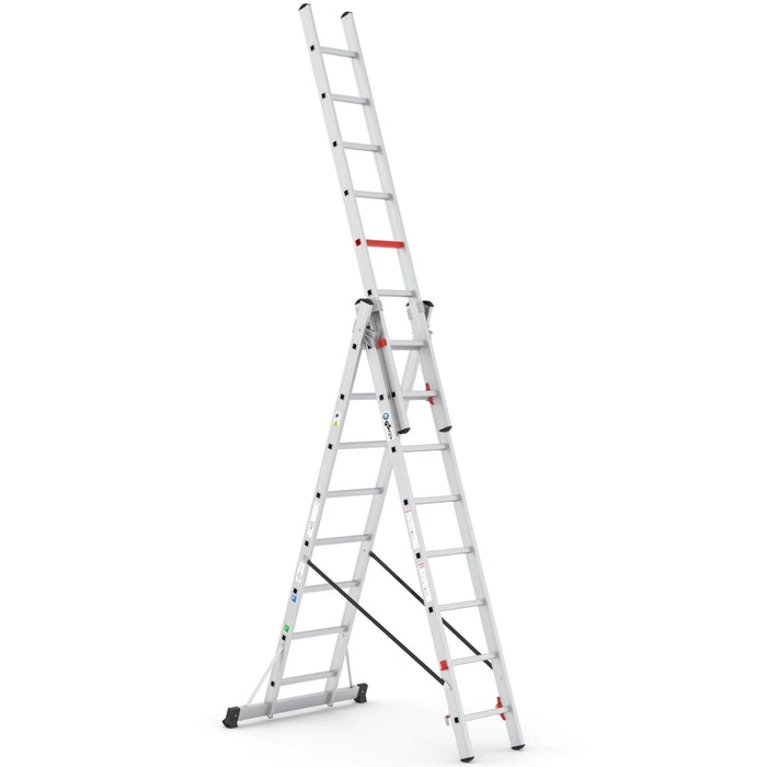 Aluminium Schiebeleiter 3x8 - Gerüstexpress.de