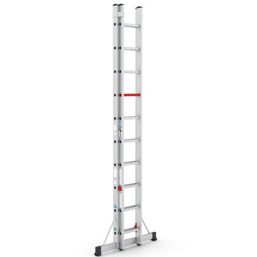 Aluminium Schiebeleiter Advance 2x10 | Top Safe - Gerüstexpress.de