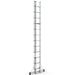 Aluminium Schiebeleiter Advance 2x12 | Top Safe - Gerüstexpress.de