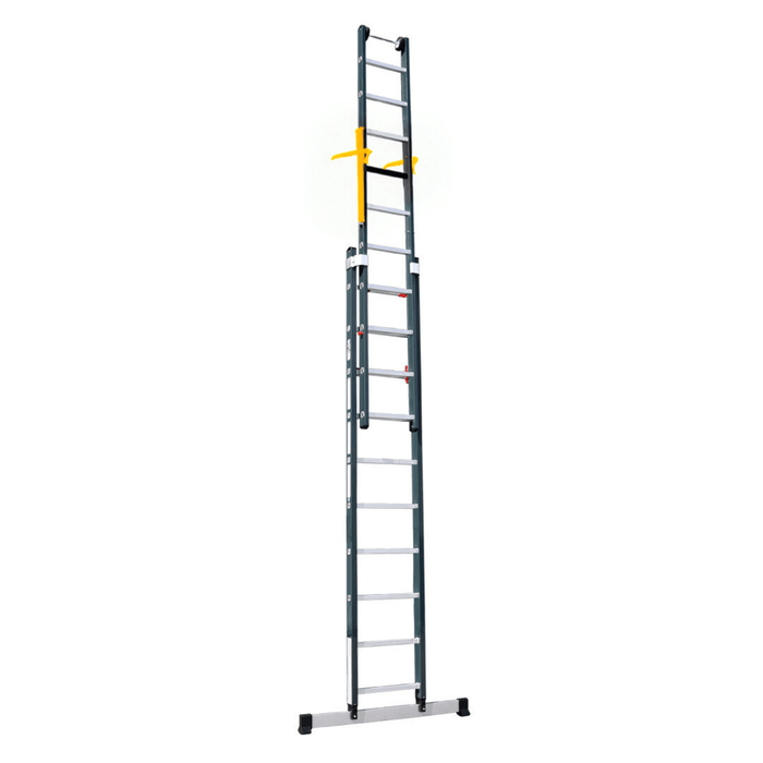 Aluminium Schiebeleiter Advance 2x8 | Top Safe - Gerüstexpress.de
