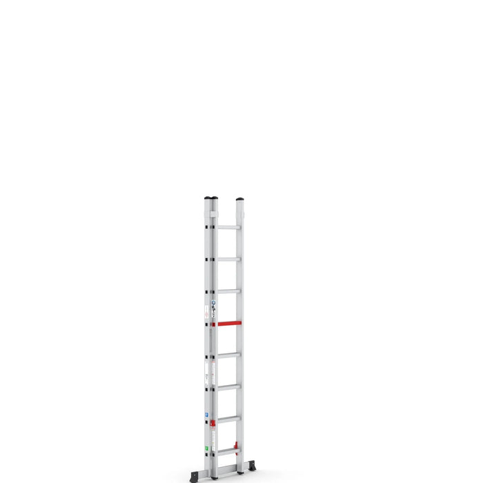 Aluminium Schiebeleiter Advance 2x8 | Top Safe - Gerüstexpress.de