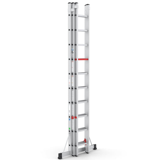 Aluminium Schiebeleiter Advance 3x10 | Top Safe - Gerüstexpress.de