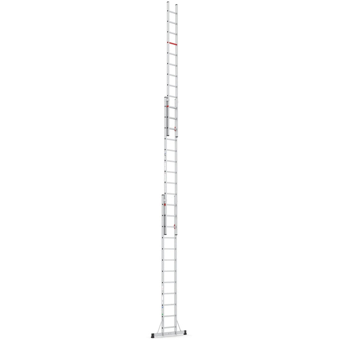 Aluminium Schiebeleiter Advance 3x12 | Top Safe - Gerüstexpress.de