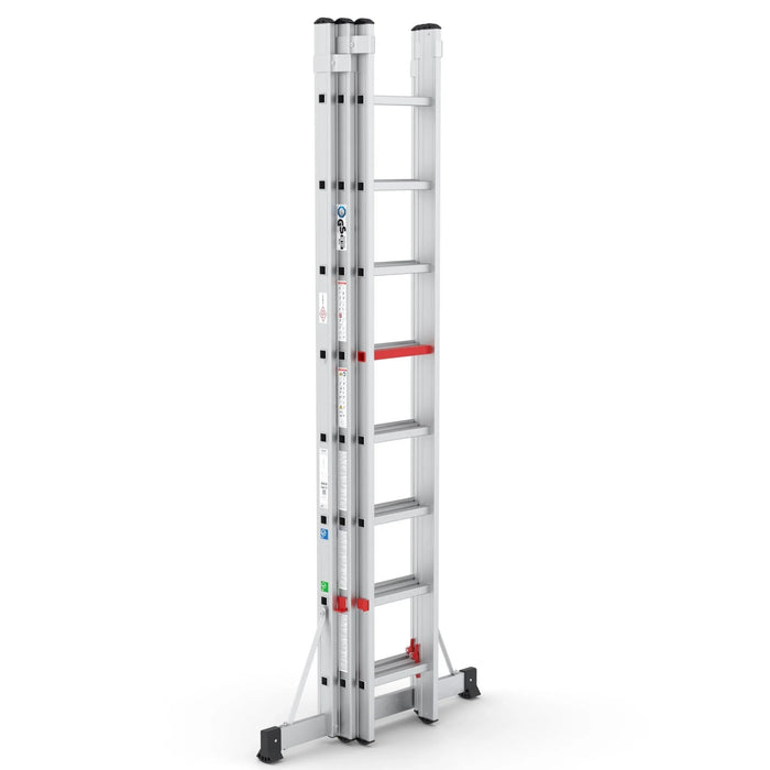 Aluminium Schiebeleiter Advance 3x8 | Top Safe - Gerüstexpress.de