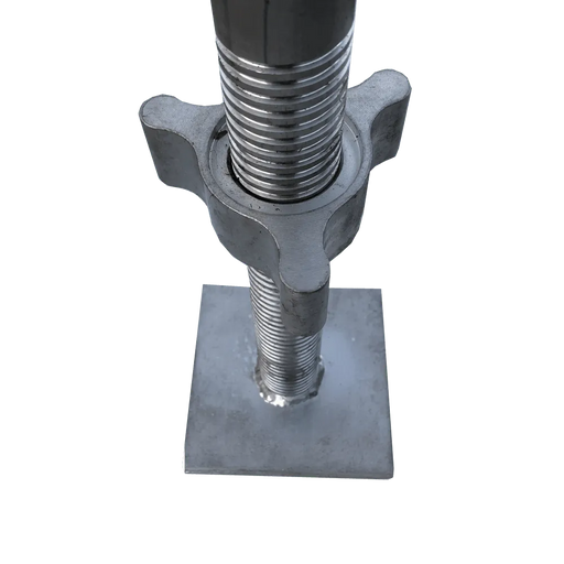 Aluminium Spindel 60 cm + Fußplatte - Gerüstexpress.de