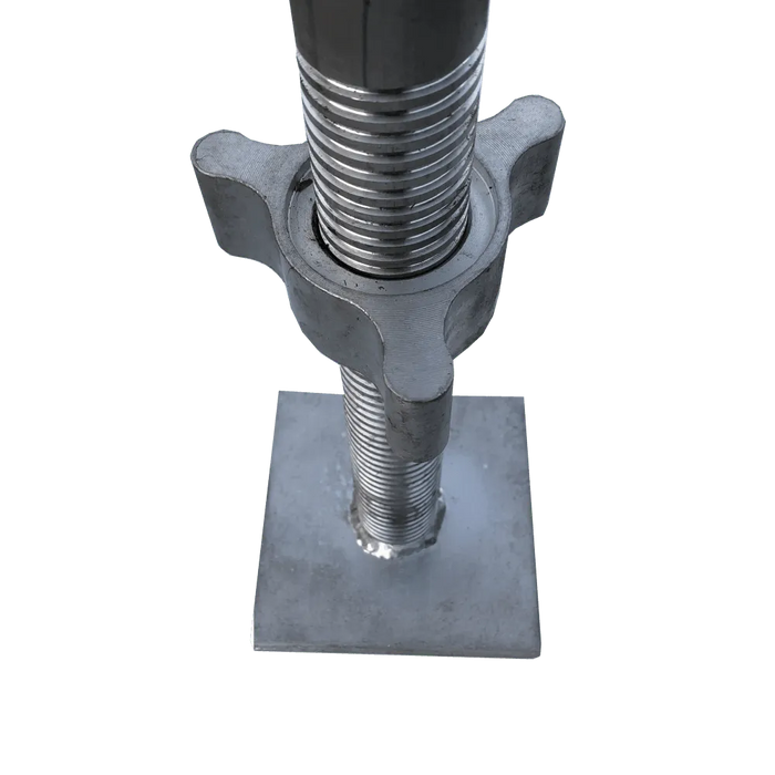 Aluminium Spindel 60 cm + Fußplatte - Gerüstexpress.de