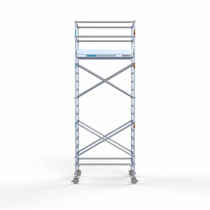 Anhänger + Rollgerüst Euro 135x190 6,2m Arbeitshöhe - Gerüstexpress.de