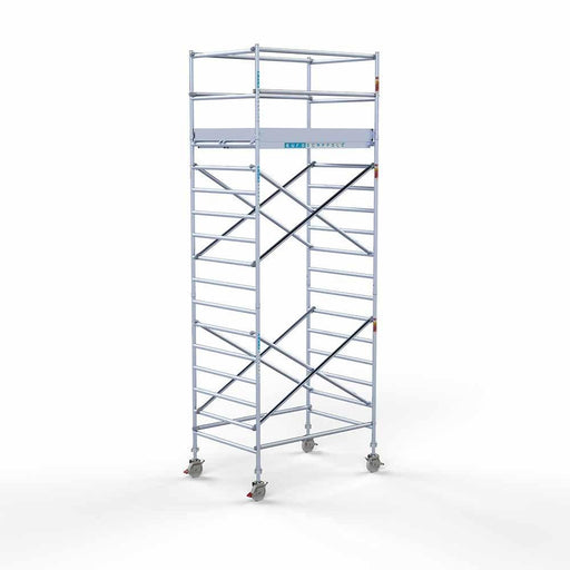 Anhänger + Rollgerüst Euro 135x190 6,2m Arbeitshöhe - Gerüstexpress.de