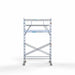 Anhänger + Rollgerüst Standard 135x250 5,2m Arbeitshöhe + doppeltes Sicherheitsgeländer - Gerüstexpress.de